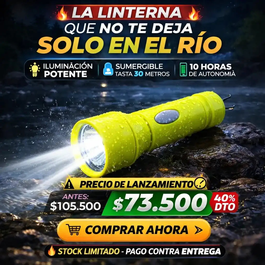 LINTERNA ACUÁTICA NANOTEC NT-L3166