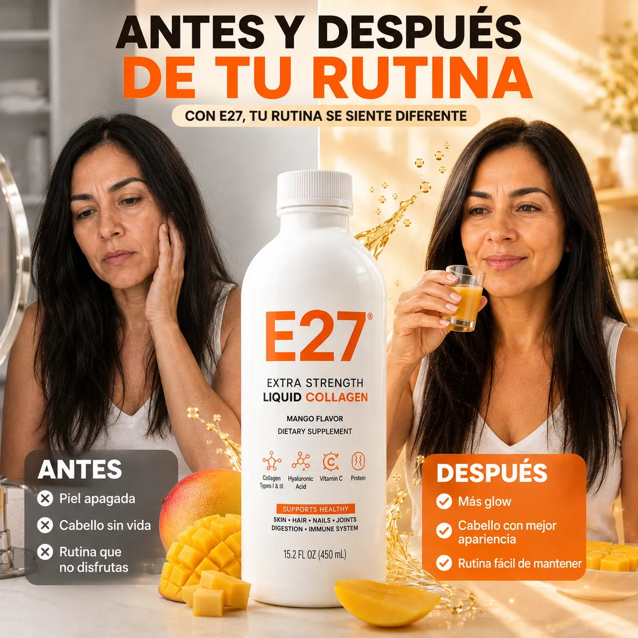 E27 COLLAGEN LIQUIDO