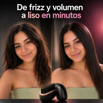 Cepillo alisador plancha cabello mini