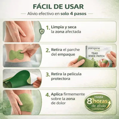 Parches Medicinales Alivia Dolor Rodilla