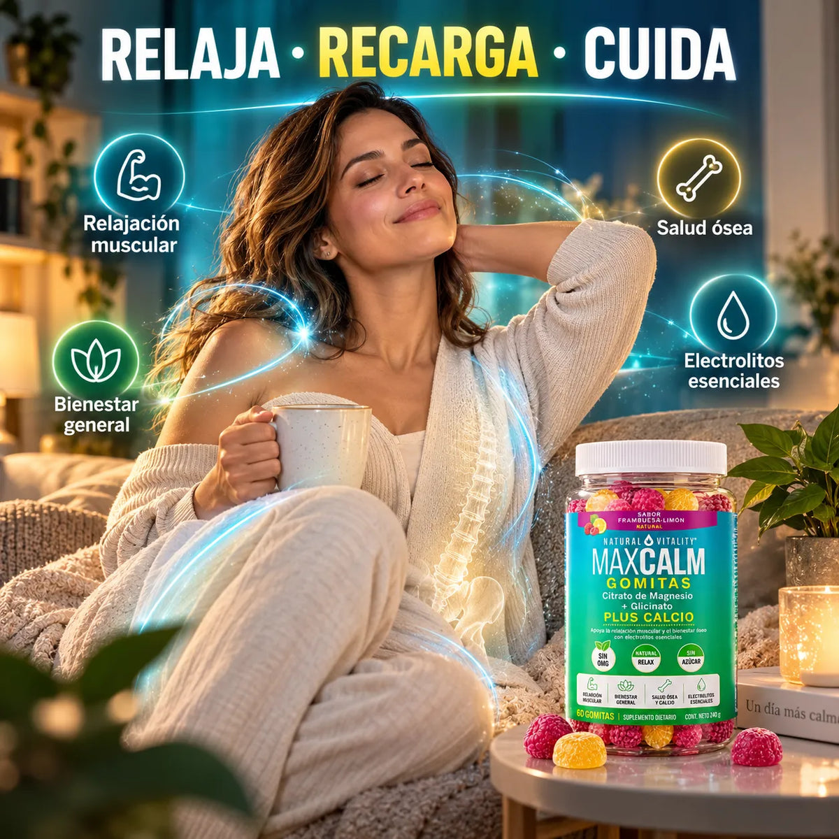 GOMITAS MAXCALM + GOTERO