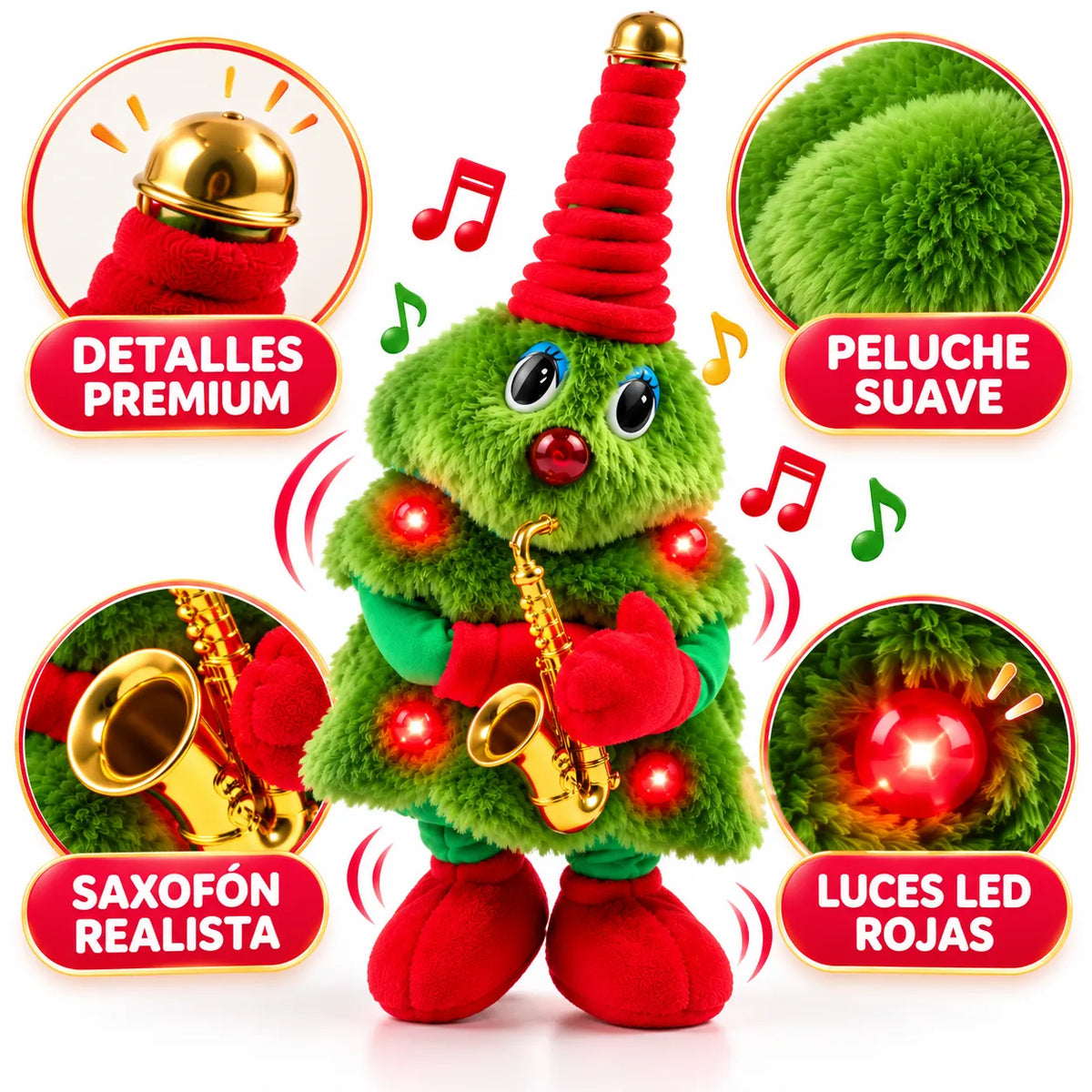 Arbol Bailarin Navideño