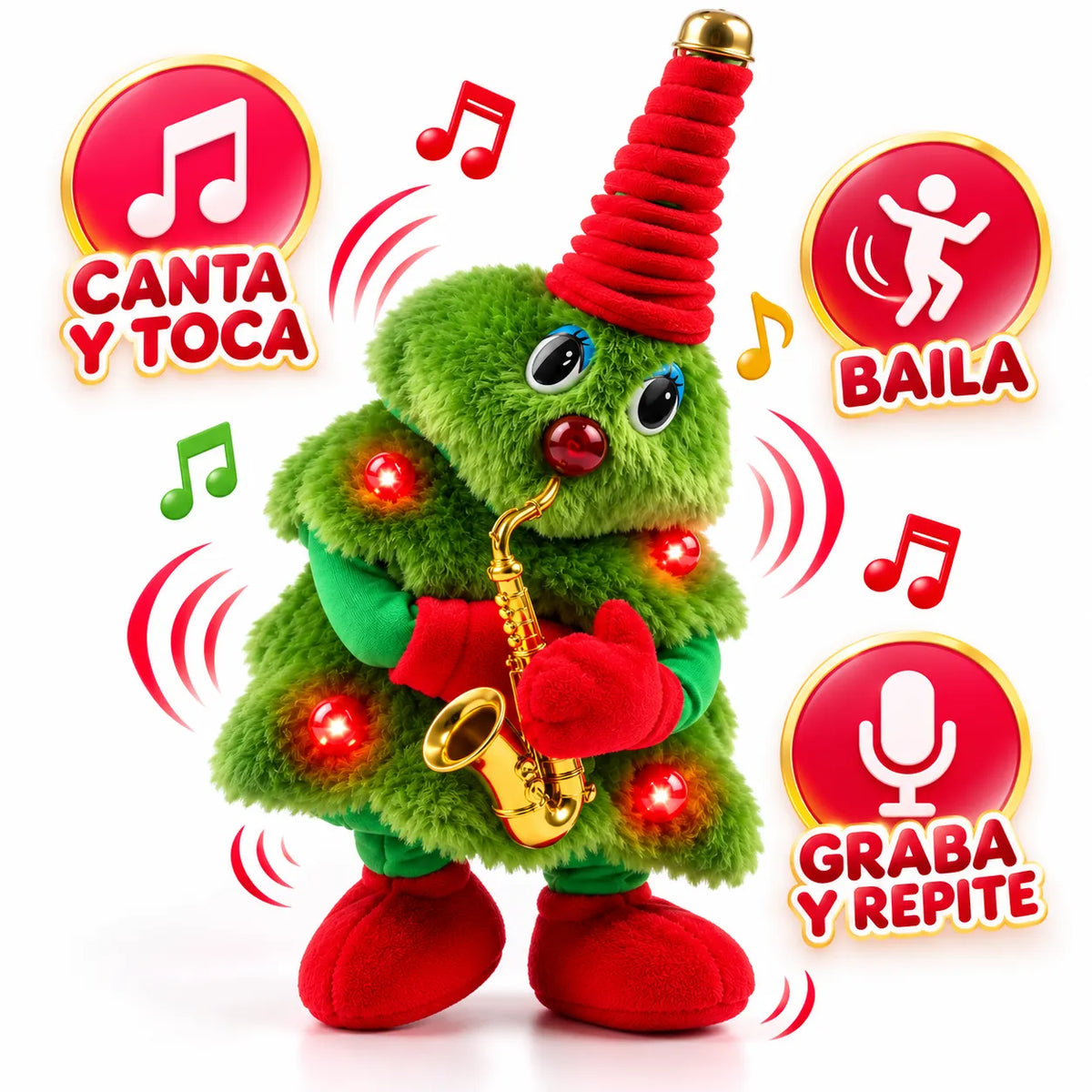 Arbol Bailarin Navideño