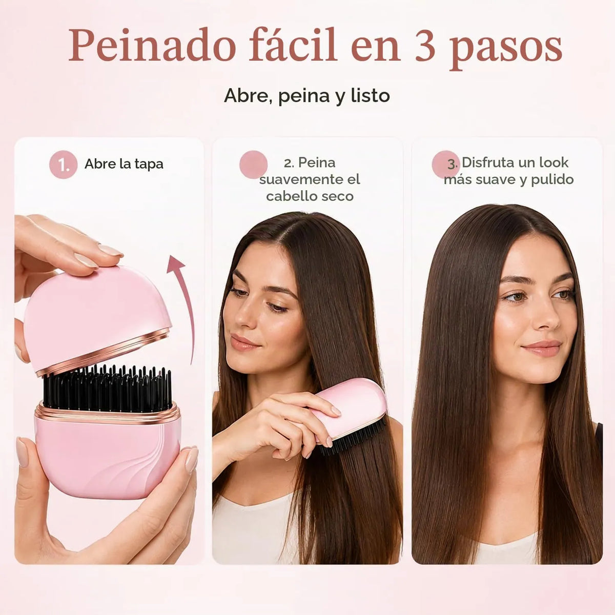 Combo Mini Alisador + Cepillo drenaje x2
