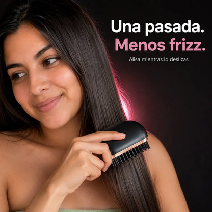 Cepillo alisador plancha cabello mini