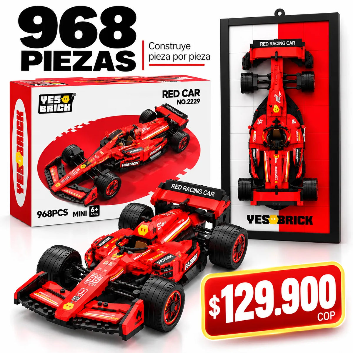 CUADRO FICHAS PARA ARMAR DECORATIVO F1