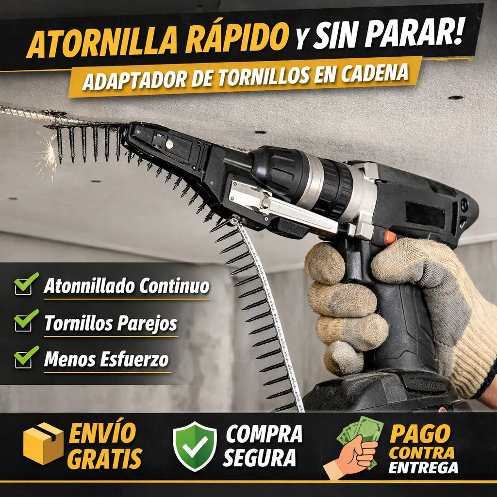 ADAPTADOR DISPENSADOR DE TORNILLOS