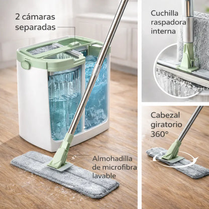 TRAPEADOR MICROFIBRA Y ESCURRIDOR