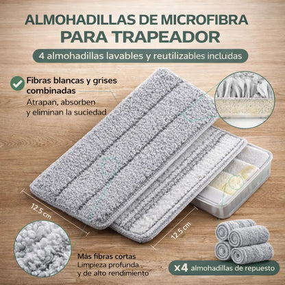 TRAPEADOR MICROFIBRA Y ESCURRIDOR