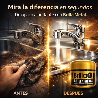 BRILLA METAL EN CREMA