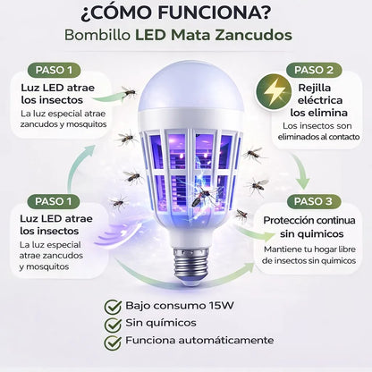 BOMBILLO MATA MOSCA SEEMAX E27 X3