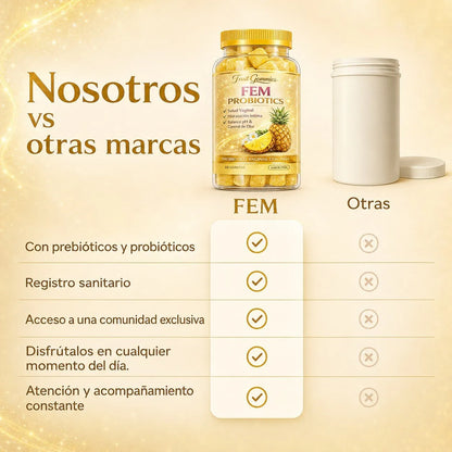 GOMITAS FEM PROBIOTICS