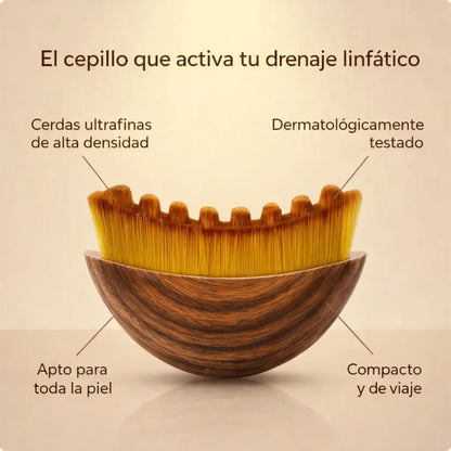 Cepillo para drenaje linfatico