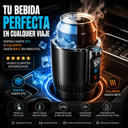 Portavasos Inteligente 2 En 1 Frio Calor