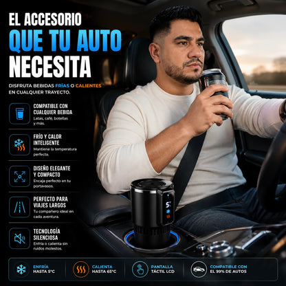 Portavasos Inteligente 2 En 1 Frio Calor