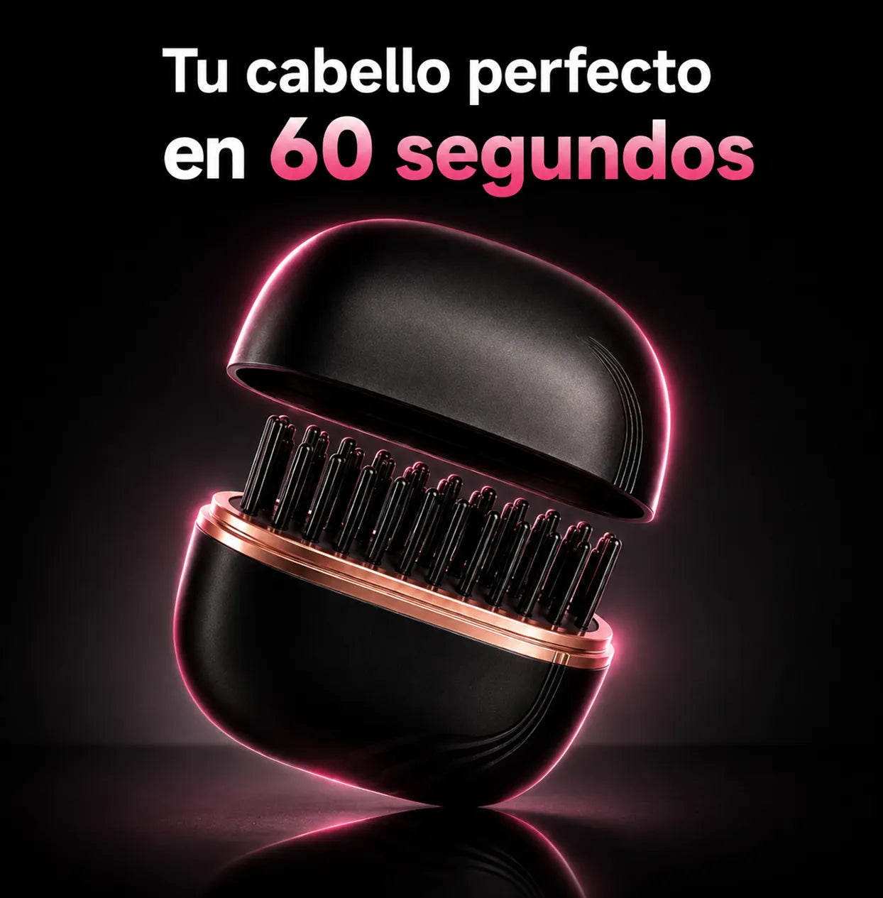 Cepillo alisador plancha cabello mini