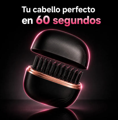Cepillo alisador plancha cabello mini