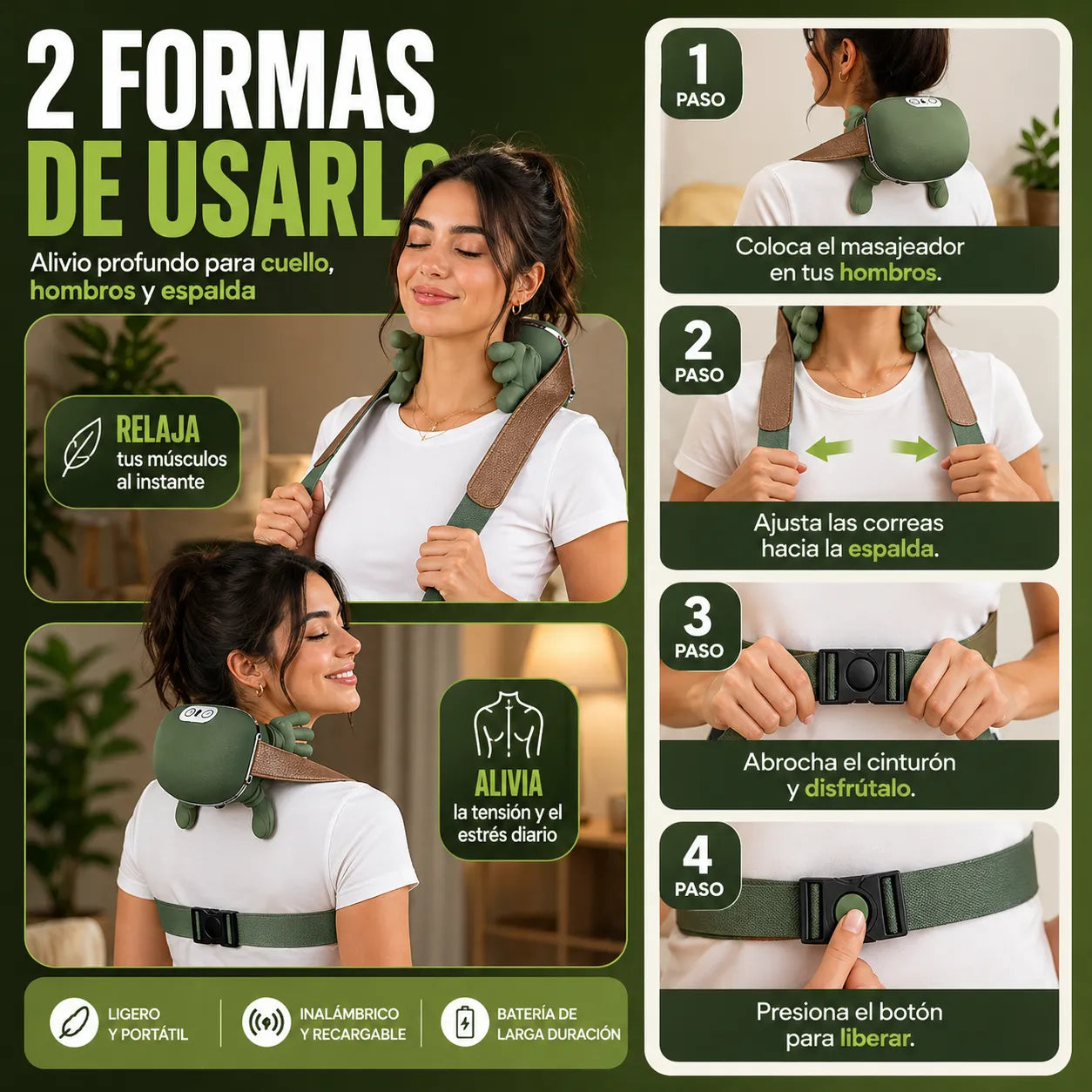 MASAJEADOR DE MANOS RELAJANTE