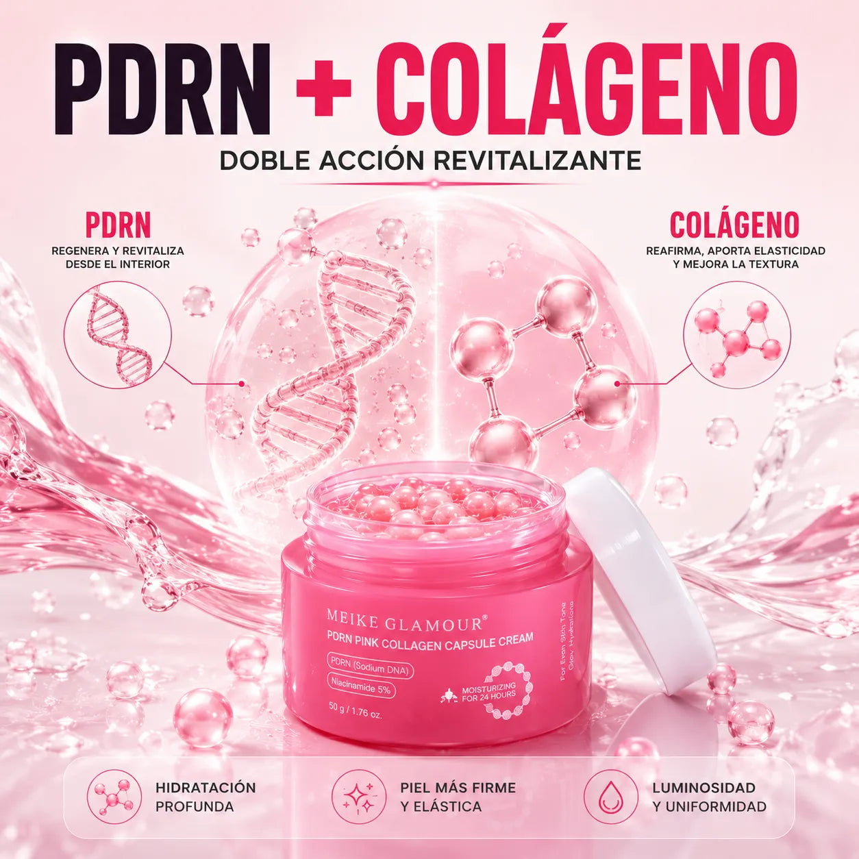 CAPSULAS DE COLAGENO PDRN