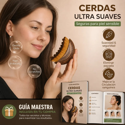 Cepillo para drenaje linfatico