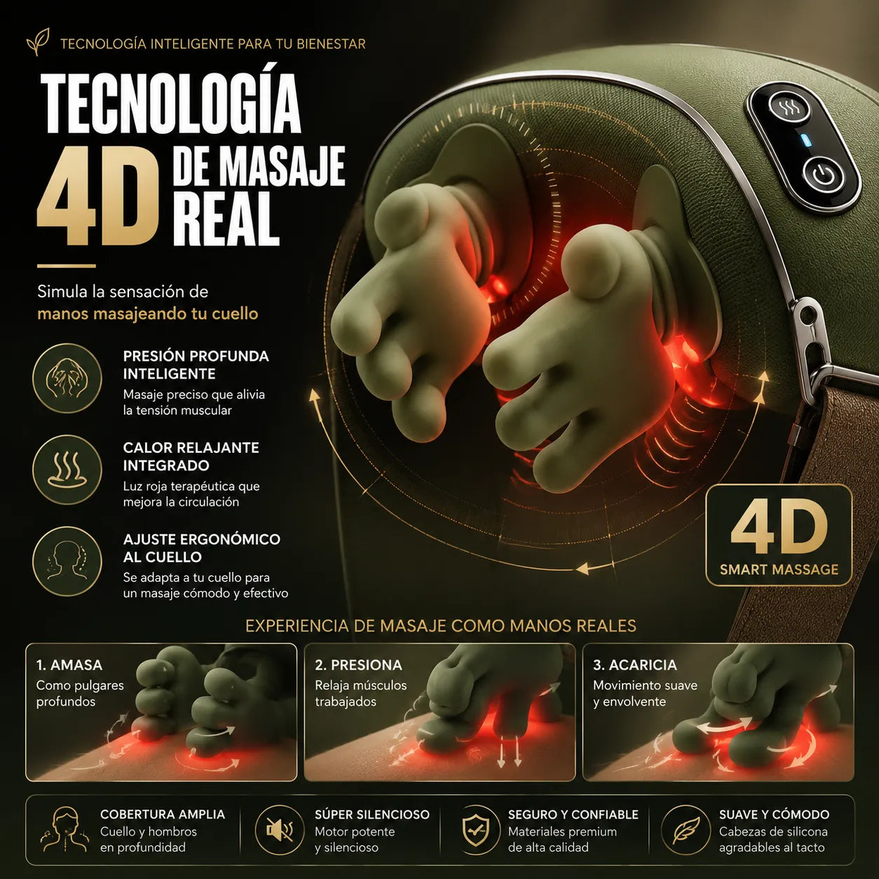MASAJEADOR RELAJANTE DE CUELLO