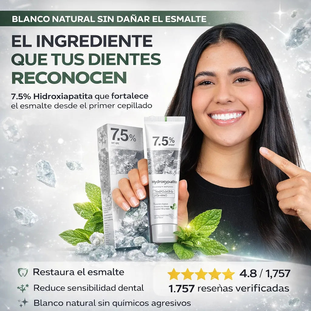 Crema dental Hydroxyapatite