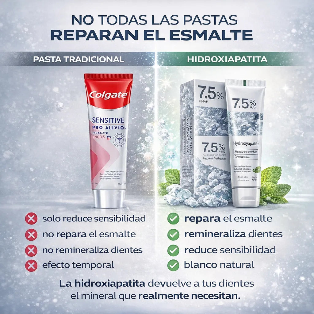 Crema dental Hydroxyapatite