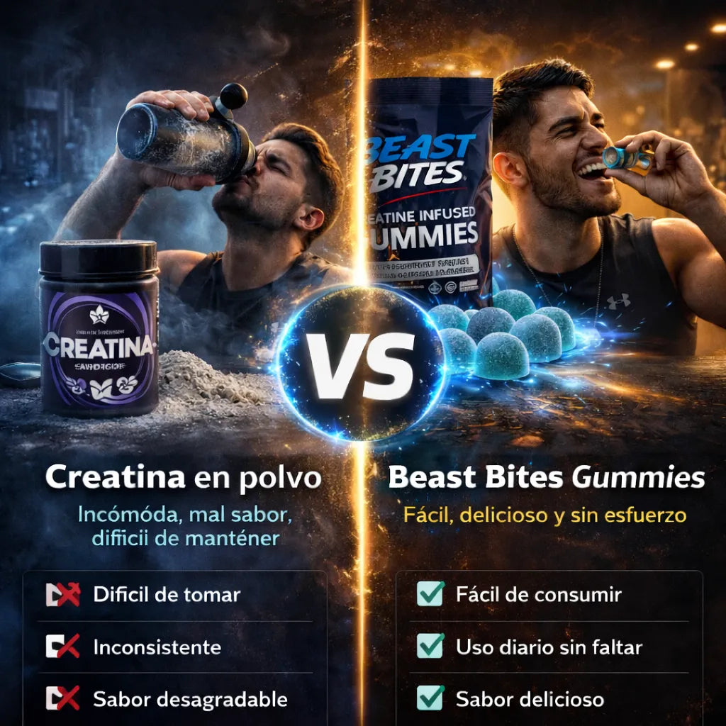 BEAST BITES GOMITAS DE CREATINA