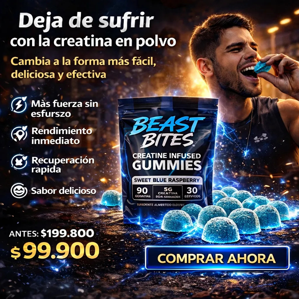 BEAST BITES GOMITAS DE CREATINA