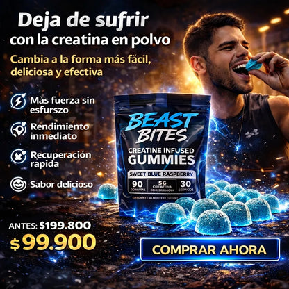 BEAST BITES GOMITAS DE CREATINA