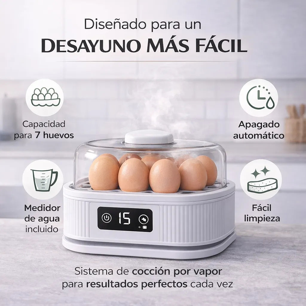 Hervidora De Huevos x6