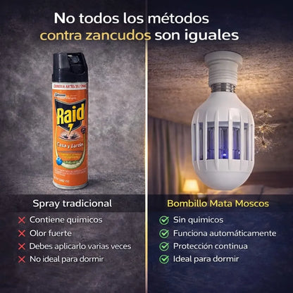 BOMBILLO MATA MOSCA SEEMAX E27 X3
