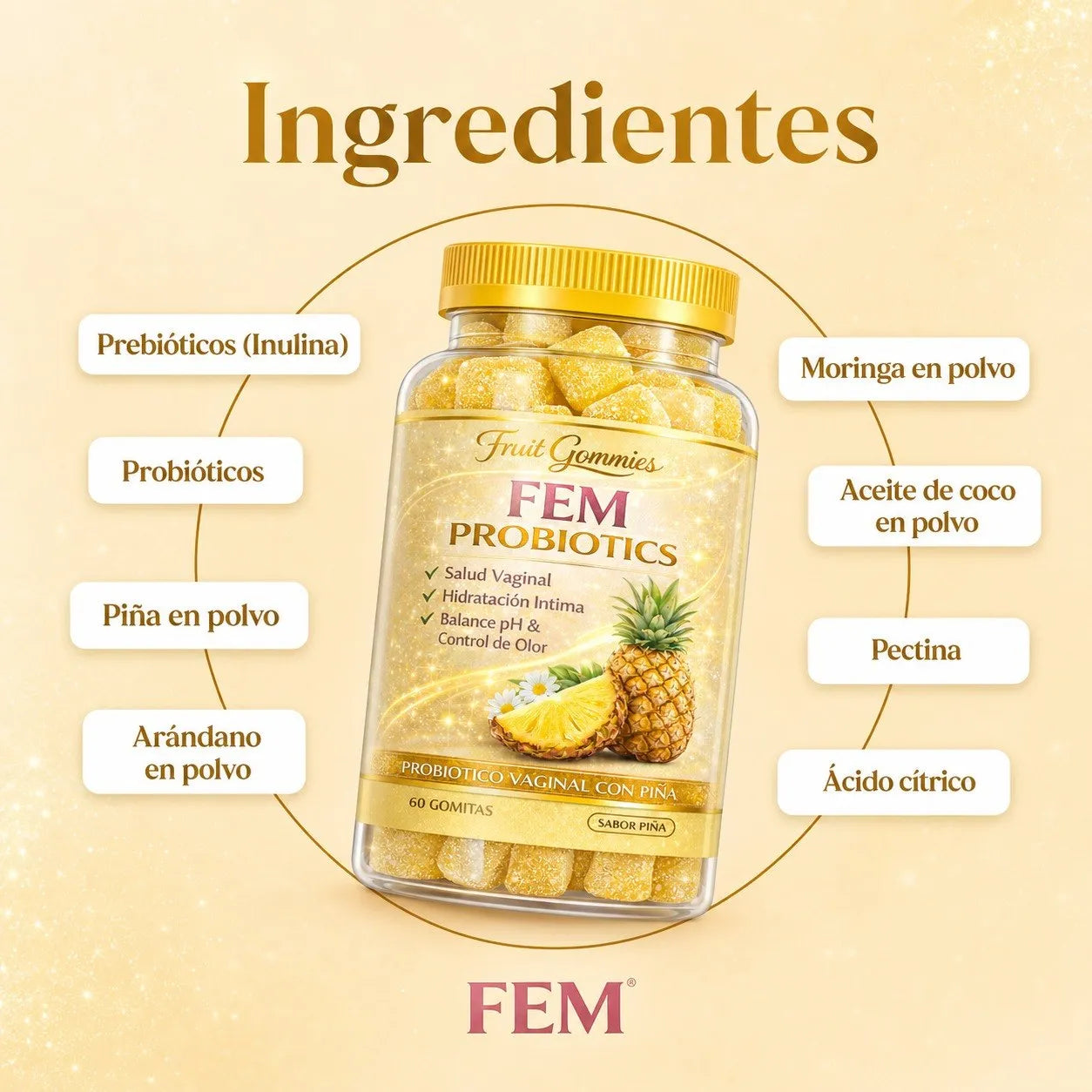 GOMITAS FEM PROBIOTICS