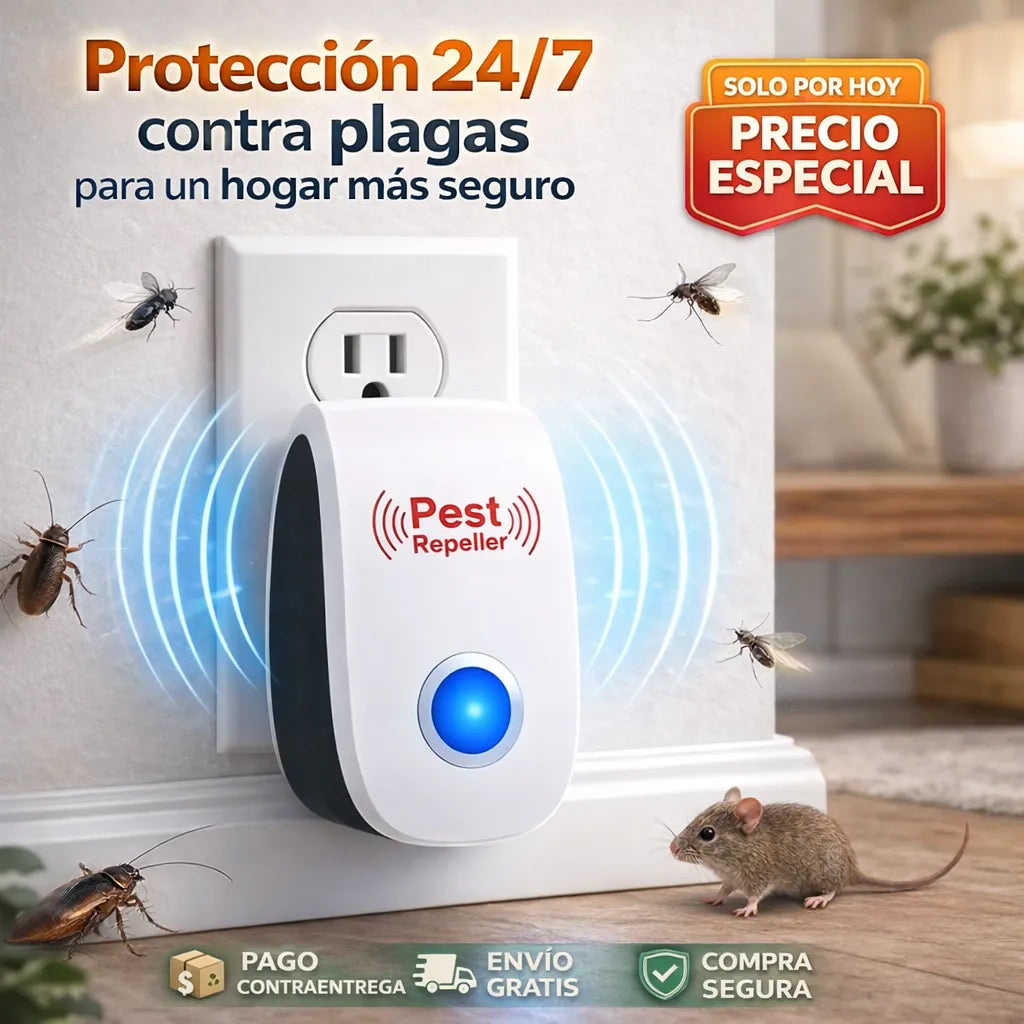 Repelente Ultrasonico Para Insectos