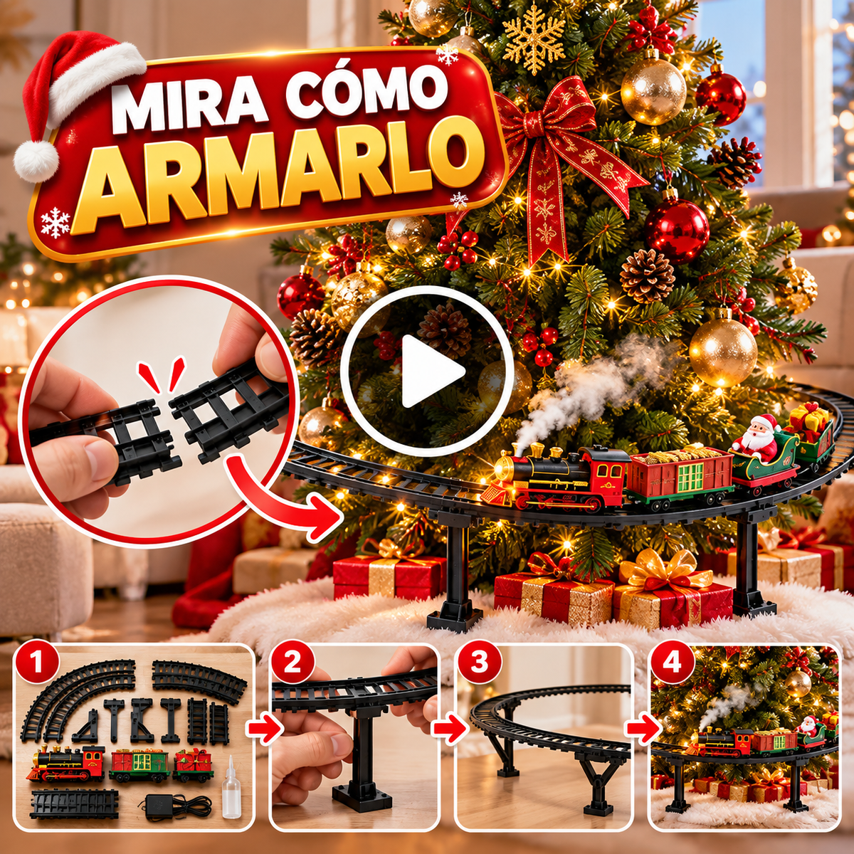 Tutorial Tren Navideño