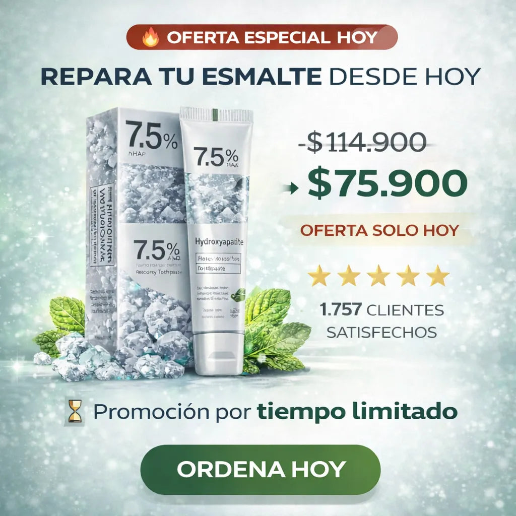 Crema dental Hydroxyapatite