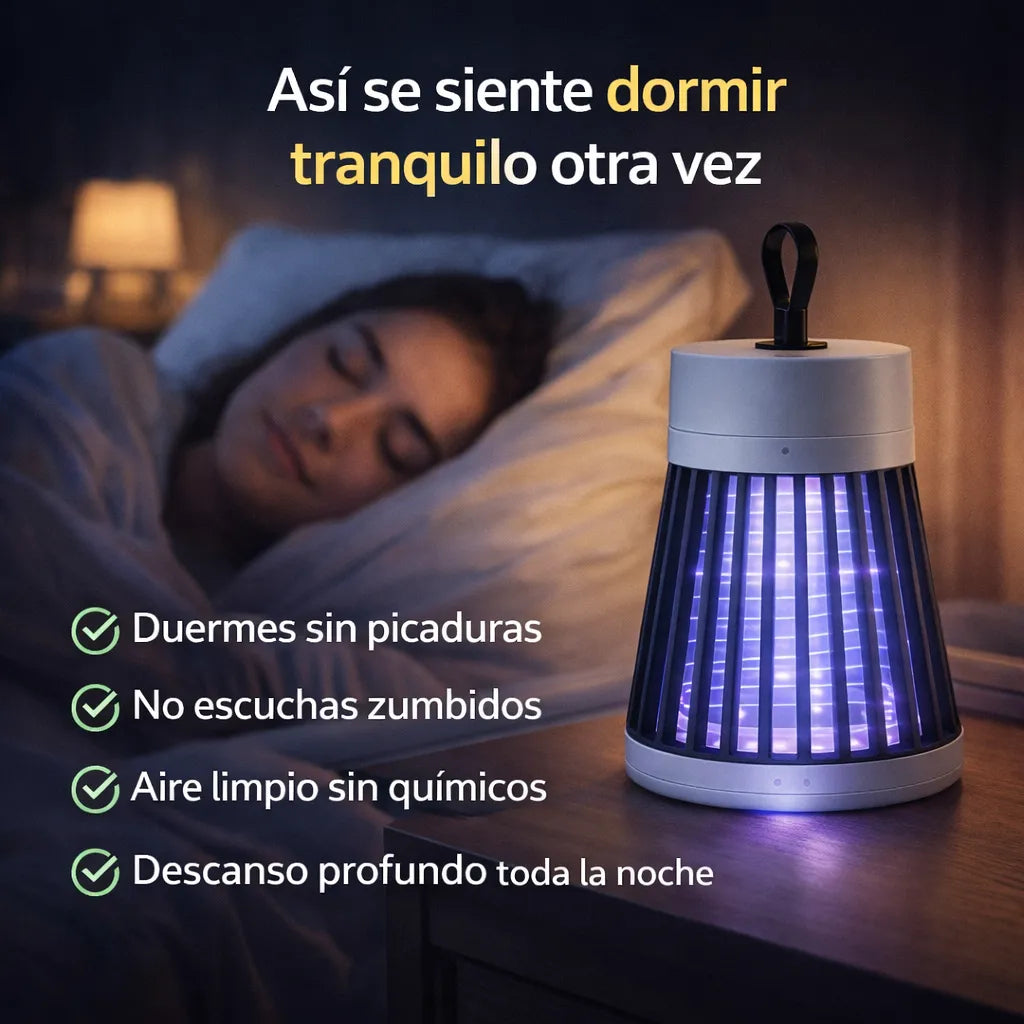LÁMPARA MATAMOSCOS X3