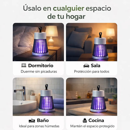 LÁMPARA MATAMOSCOS X3