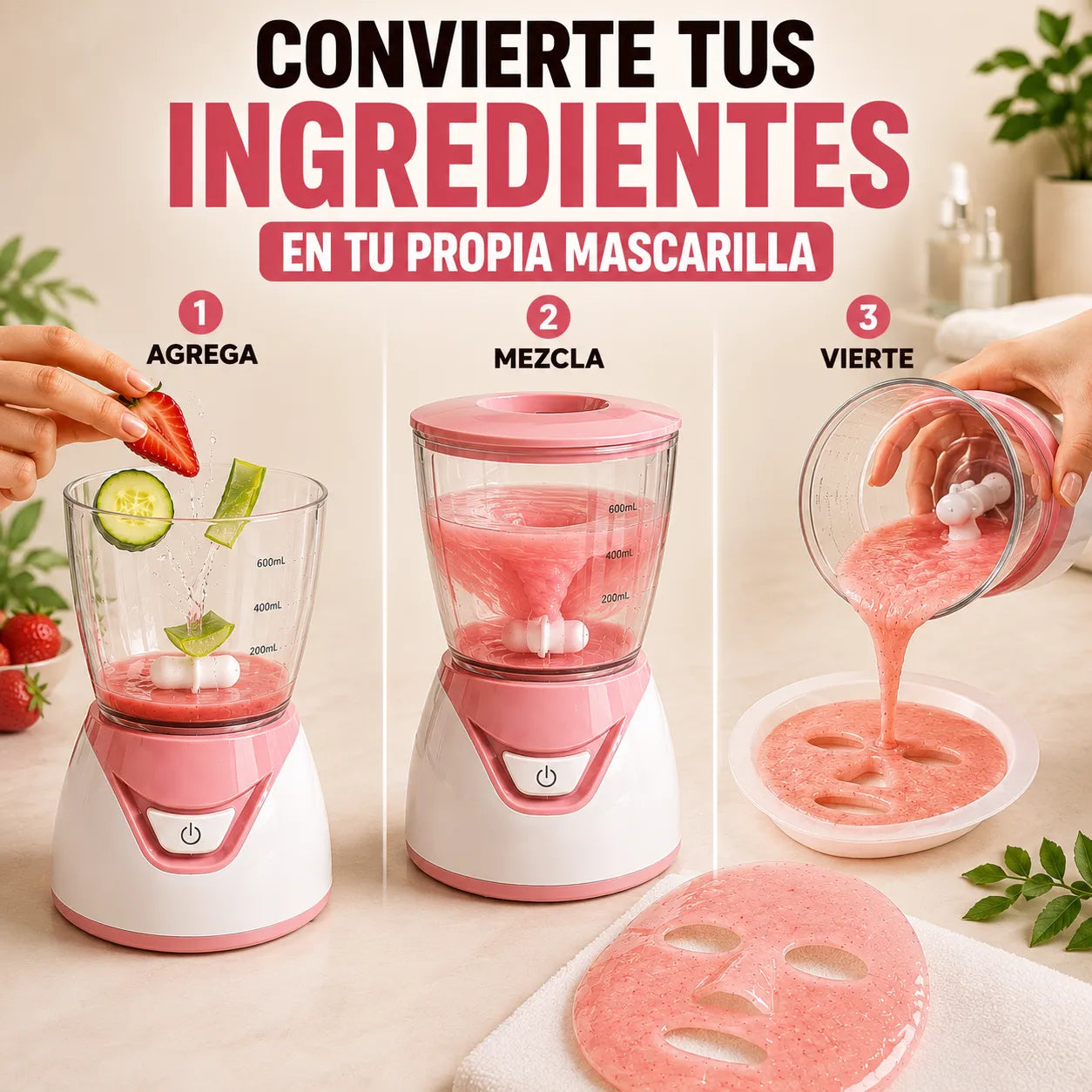 Maquina Para Hacer Mascarillas Faciales