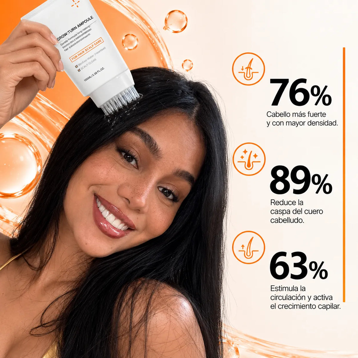 Growturn Serum para El Crecimiento Capilar