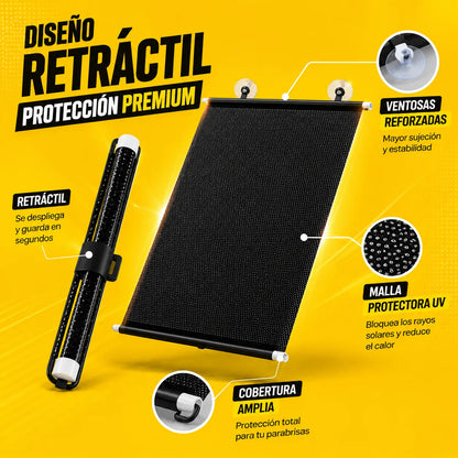 PERSIANA ENROLLABLE RETRACTIL VEHICULO