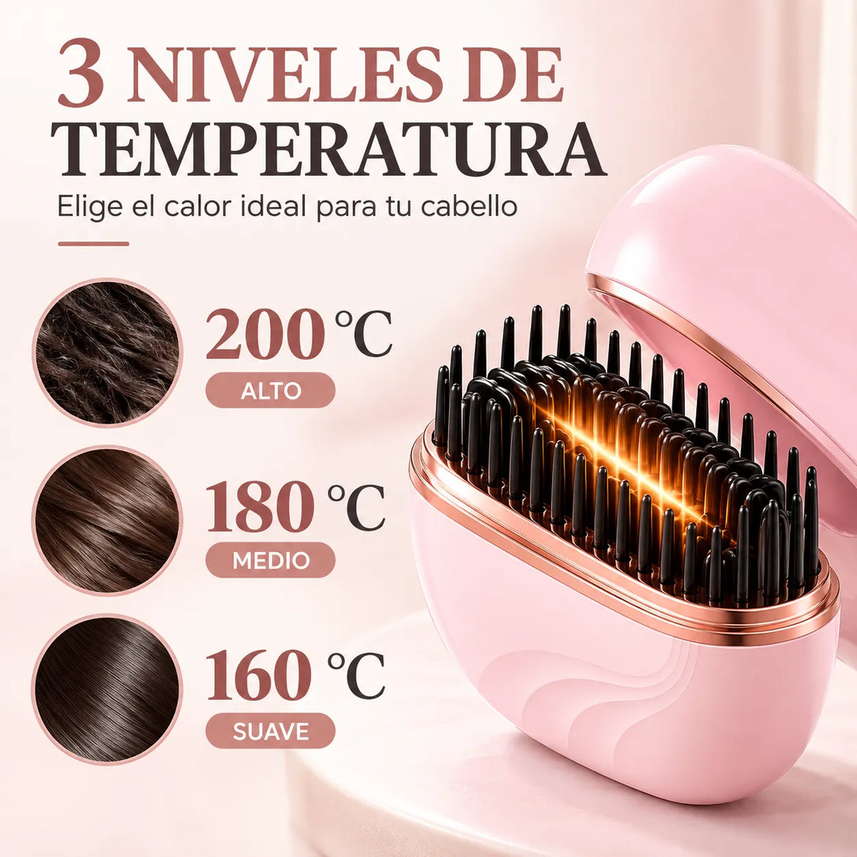 MINI CEPILLO ALISADOR KE-123
