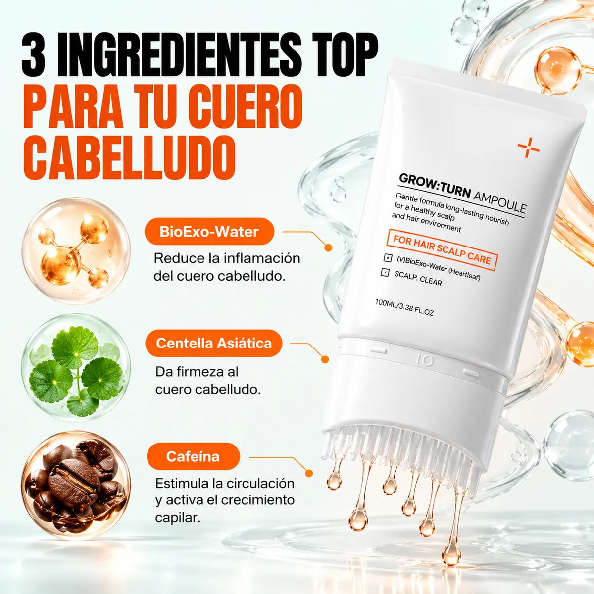 Growturn Serum para El Crecimiento Capilar