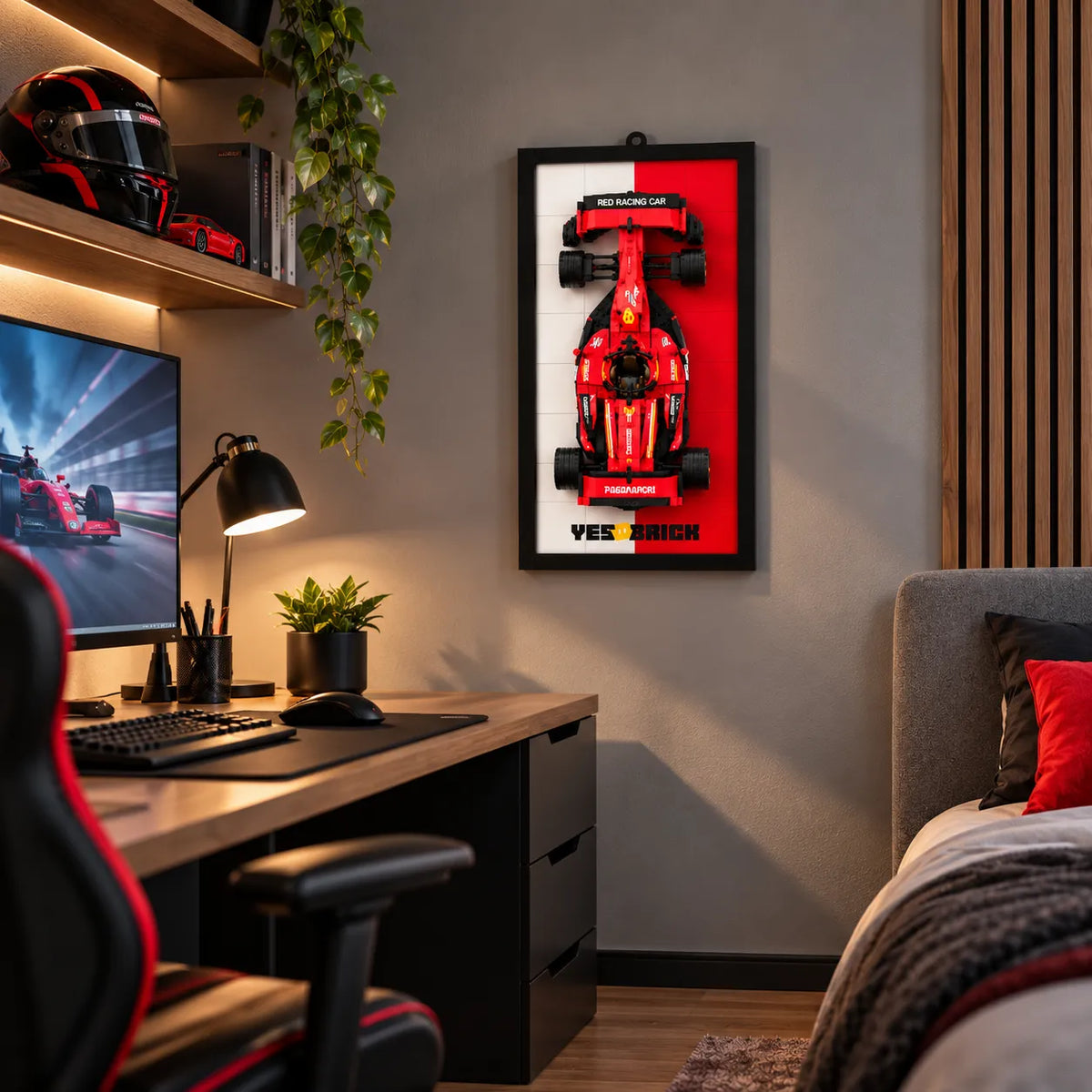CUADRO FICHAS PARA ARMAR DECORATIVO F1