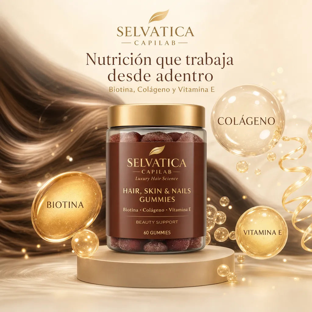 GOMITAS SELVATICA CABELLO, UÑAS, PIEL