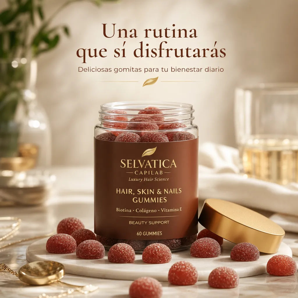 GOMITAS SELVATICA CABELLO, UÑAS, PIEL