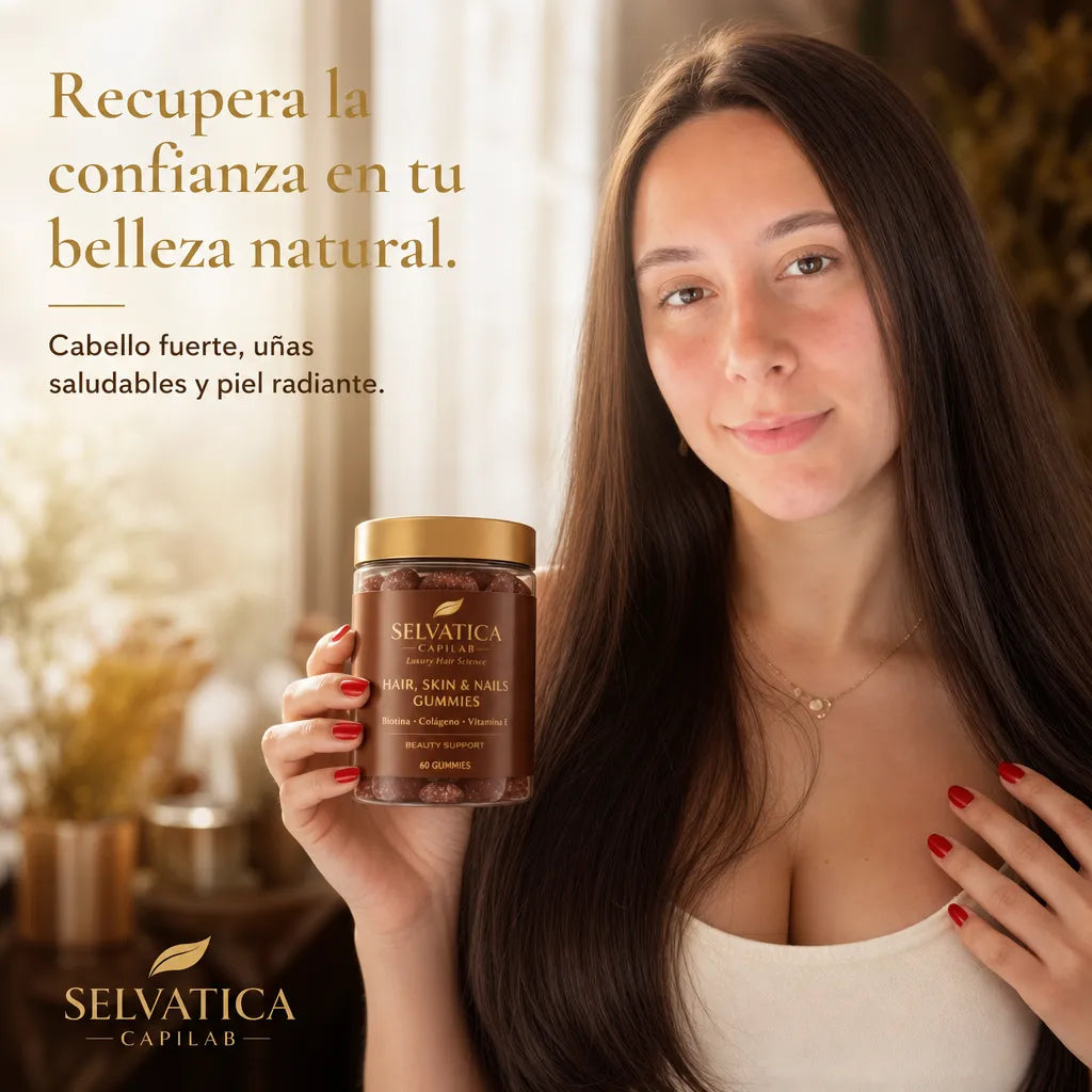 GOMITAS SELVATICA CABELLO, UÑAS, PIEL