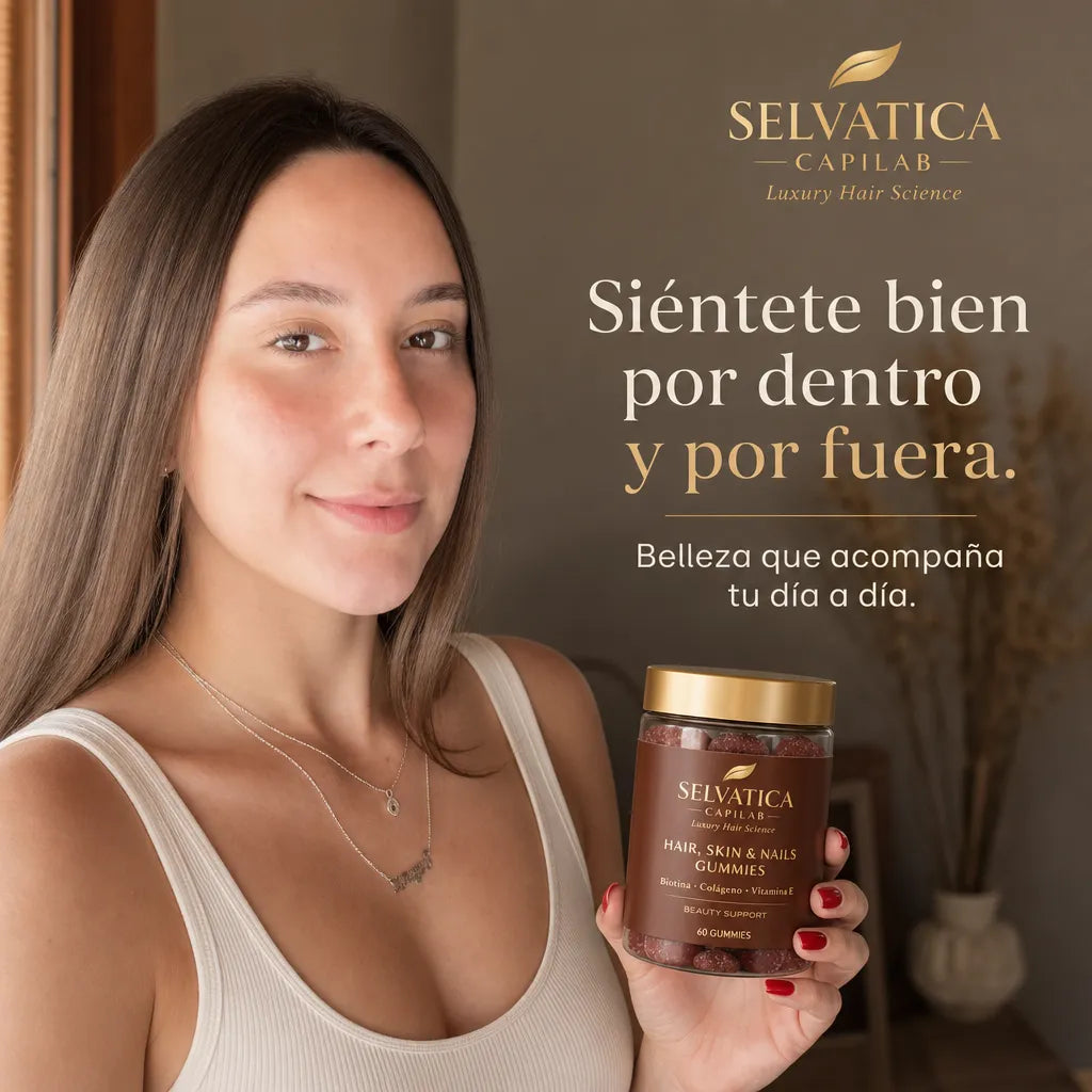 GOMITAS SELVATICA CABELLO, UÑAS, PIEL