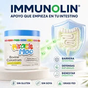 ImmunoLin, sin gluten y características de Miracle Moo